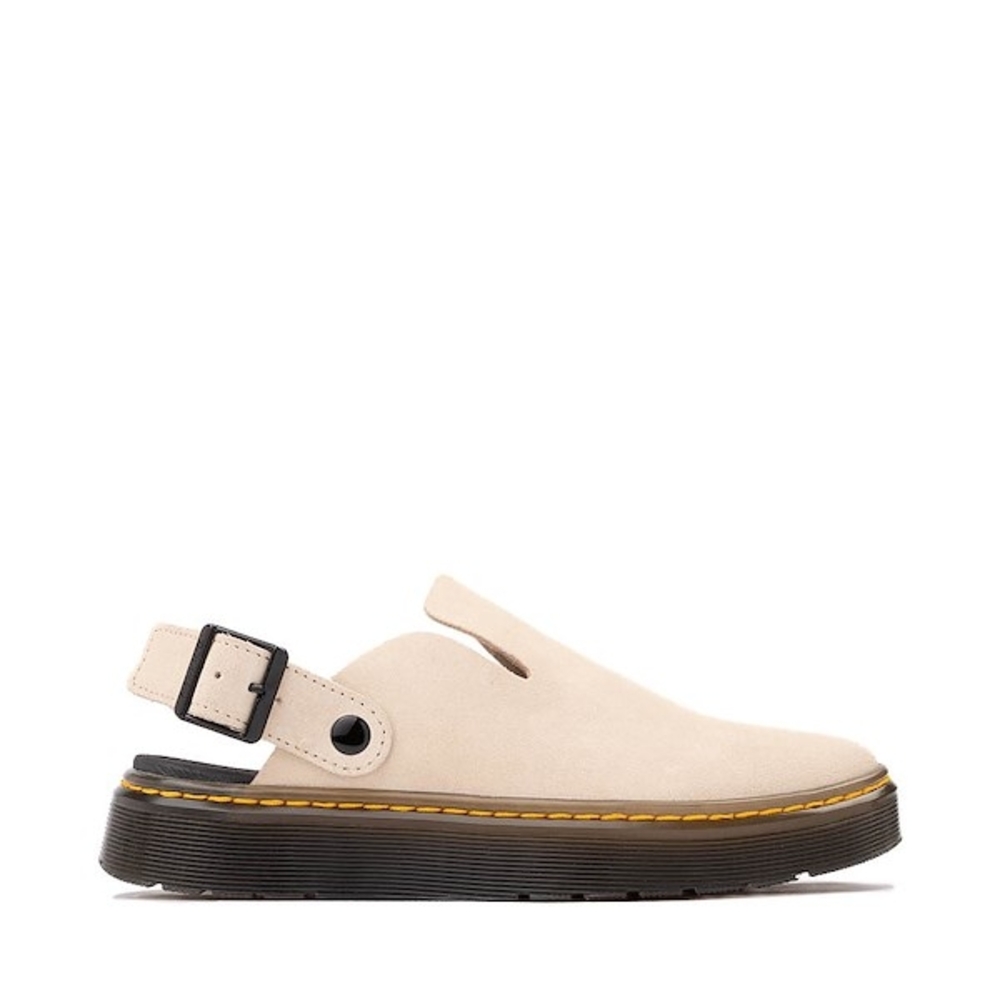 Dr Marten Beige Suede Slingback Shoes